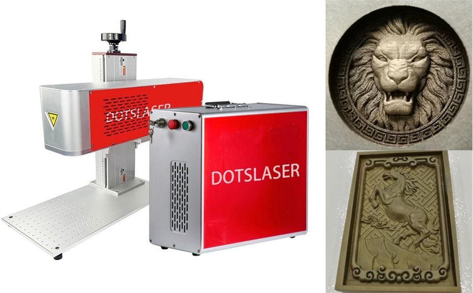 3D laserski označevalnik ukrivljenih površin