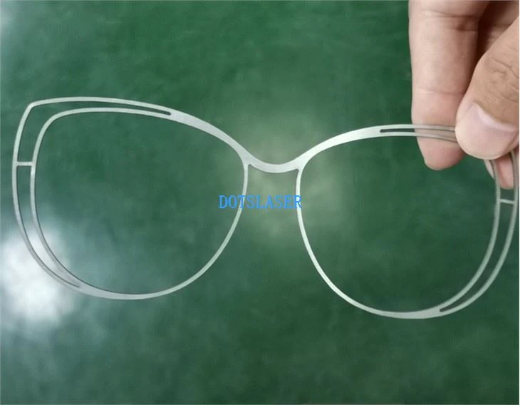 glasses frame cutting