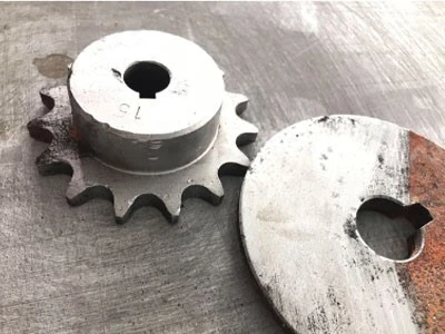 Rust removal by fiber laser Rust removal by fiber laser
